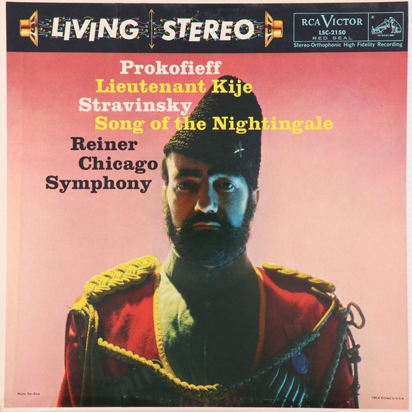 Prokofieff/Stravinsky/Reiner Lieutenant Kije/Song Of The Nightingale LP Record - Picture 1 of 12